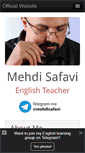 Mobile Screenshot of mehdisafavi.com